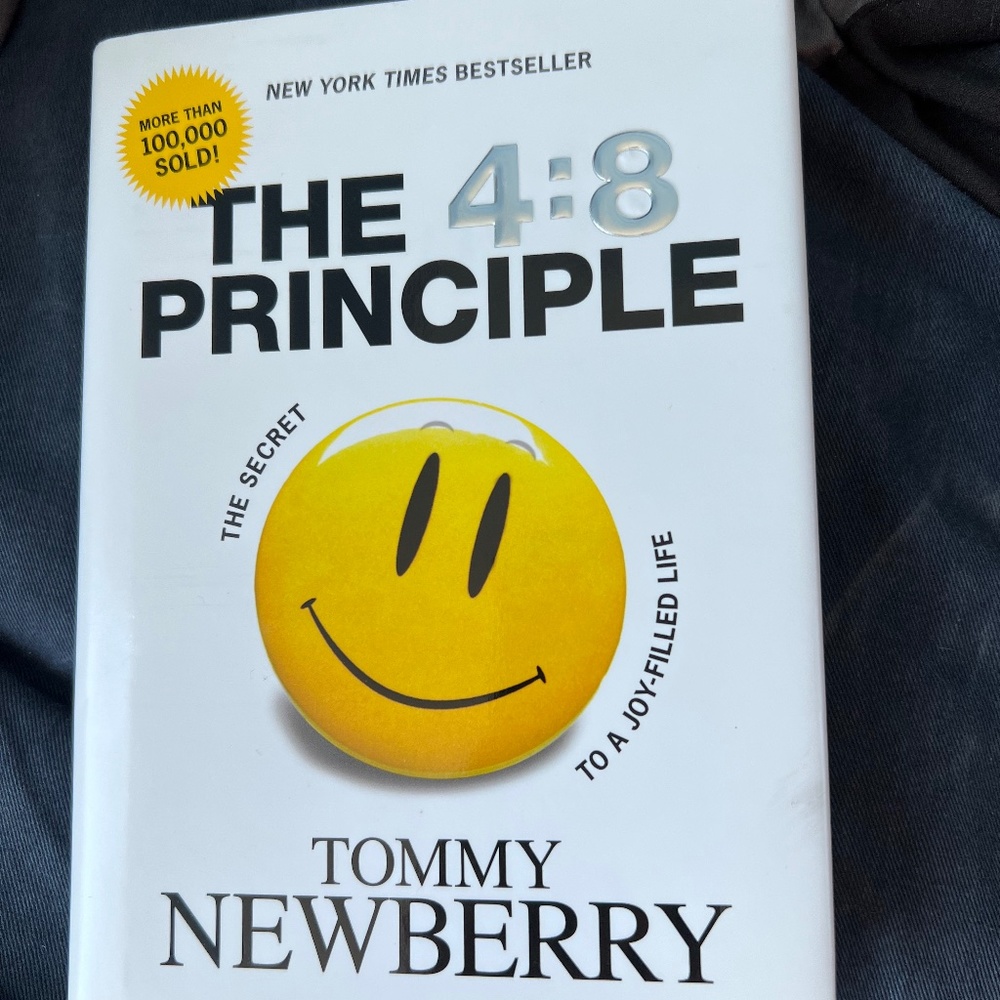 ❗️5/$10 - The 4:8 Principle Book by Tommy Newberry